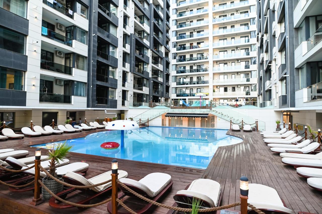 Apartament De Poveste Pe Plaja In Resort De Lux Năvodari Exterior foto